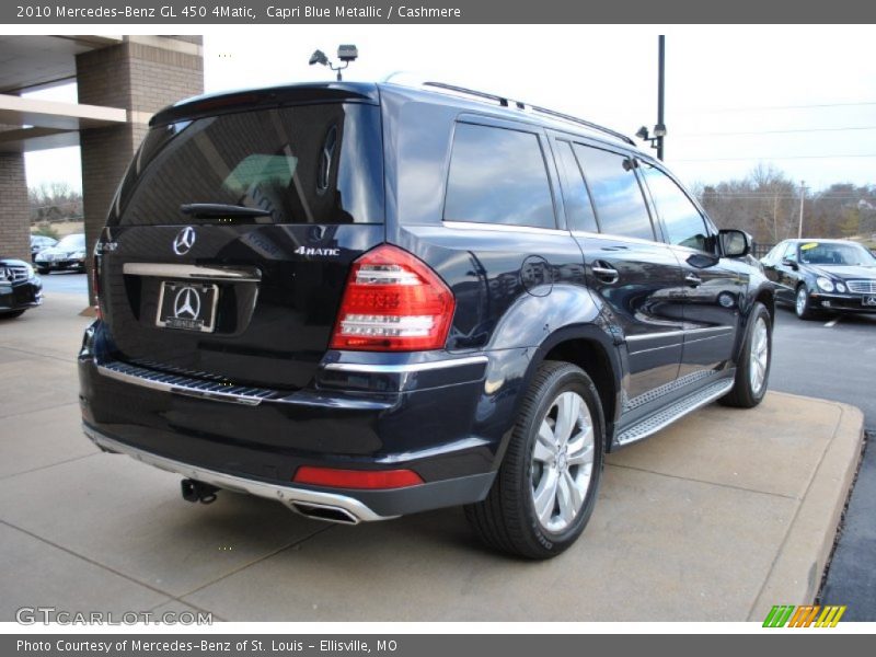 Capri Blue Metallic / Cashmere 2010 Mercedes-Benz GL 450 4Matic