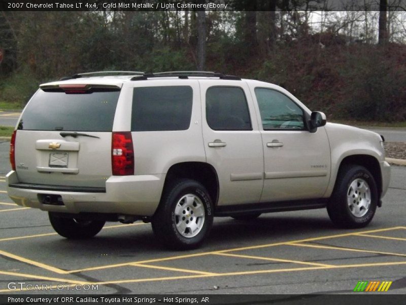 Gold Mist Metallic / Light Cashmere/Ebony 2007 Chevrolet Tahoe LT 4x4