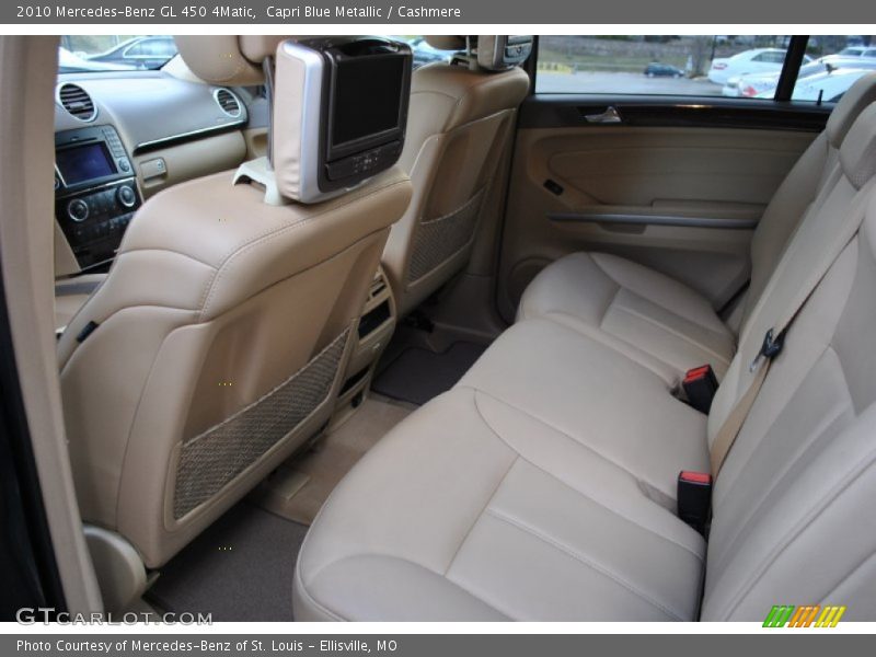 Capri Blue Metallic / Cashmere 2010 Mercedes-Benz GL 450 4Matic