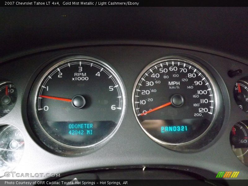 Gold Mist Metallic / Light Cashmere/Ebony 2007 Chevrolet Tahoe LT 4x4