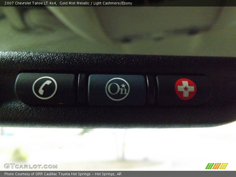 Gold Mist Metallic / Light Cashmere/Ebony 2007 Chevrolet Tahoe LT 4x4