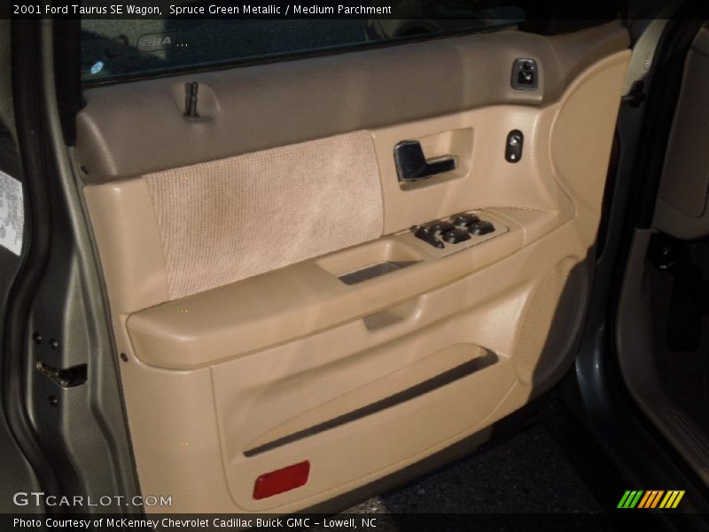 Spruce Green Metallic / Medium Parchment 2001 Ford Taurus SE Wagon