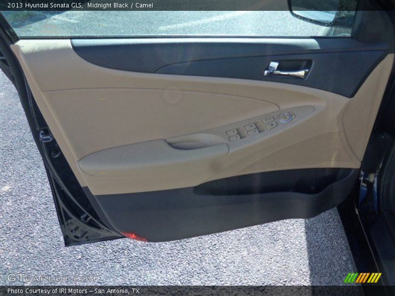 Midnight Black / Camel 2013 Hyundai Sonata GLS