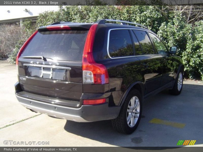 Black / Beige 2011 Volvo XC90 3.2