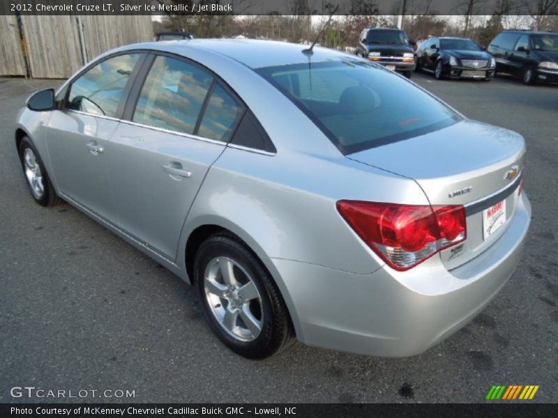 Silver Ice Metallic / Jet Black 2012 Chevrolet Cruze LT