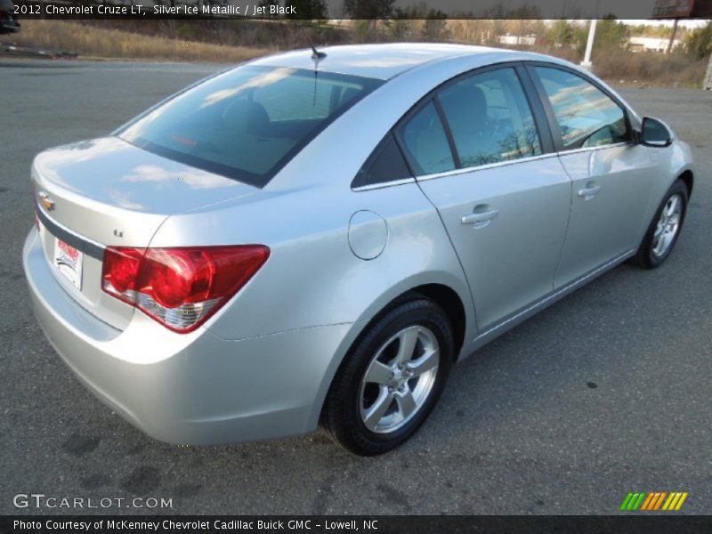 Silver Ice Metallic / Jet Black 2012 Chevrolet Cruze LT