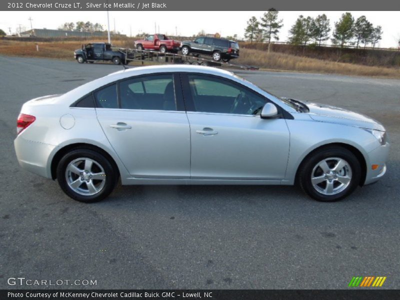 Silver Ice Metallic / Jet Black 2012 Chevrolet Cruze LT