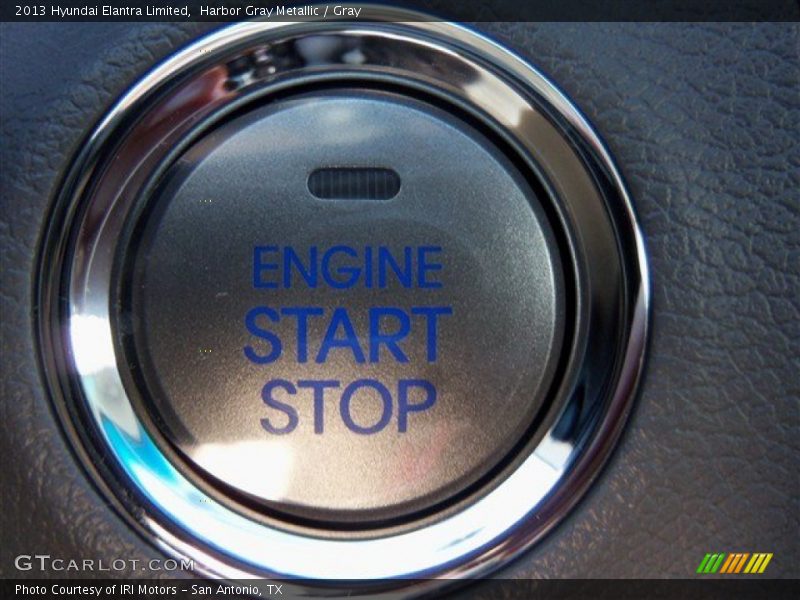 Harbor Gray Metallic / Gray 2013 Hyundai Elantra Limited