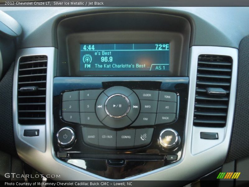 Silver Ice Metallic / Jet Black 2012 Chevrolet Cruze LT