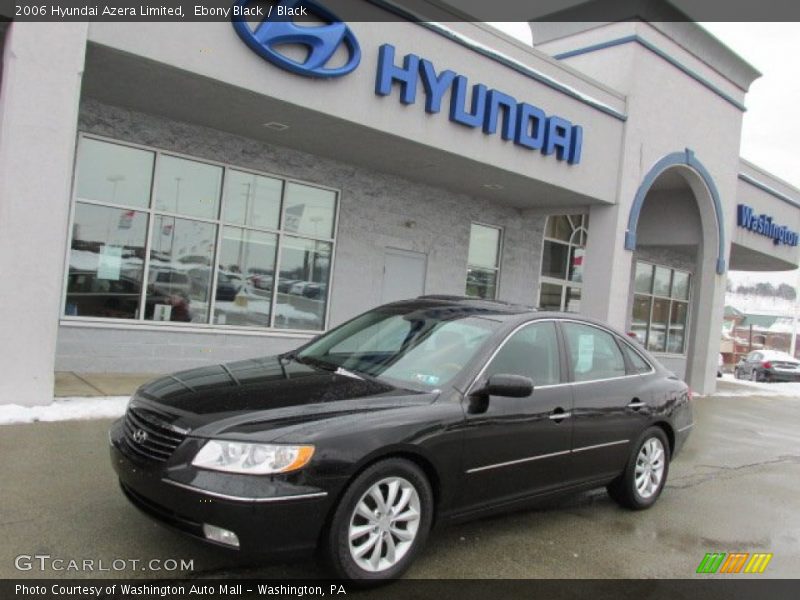 Ebony Black / Black 2006 Hyundai Azera Limited