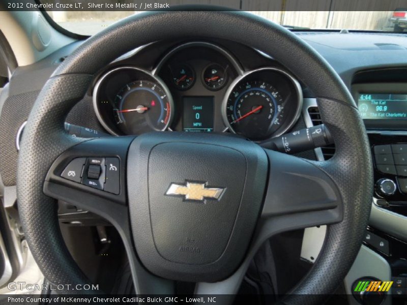 Silver Ice Metallic / Jet Black 2012 Chevrolet Cruze LT