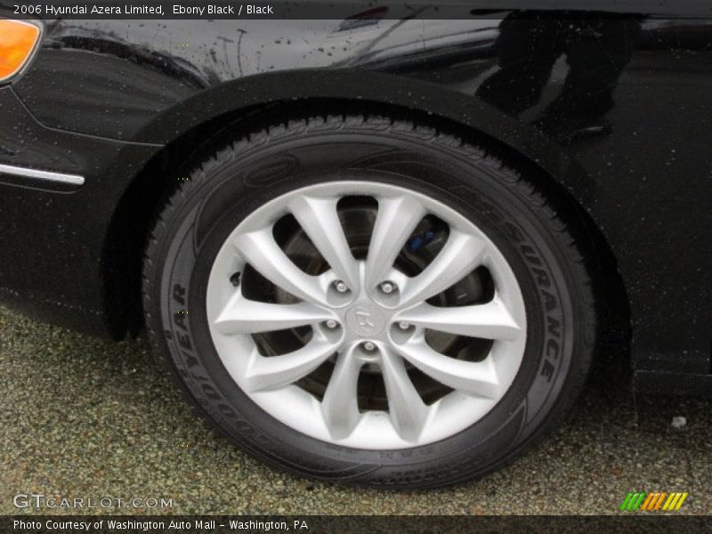 Ebony Black / Black 2006 Hyundai Azera Limited
