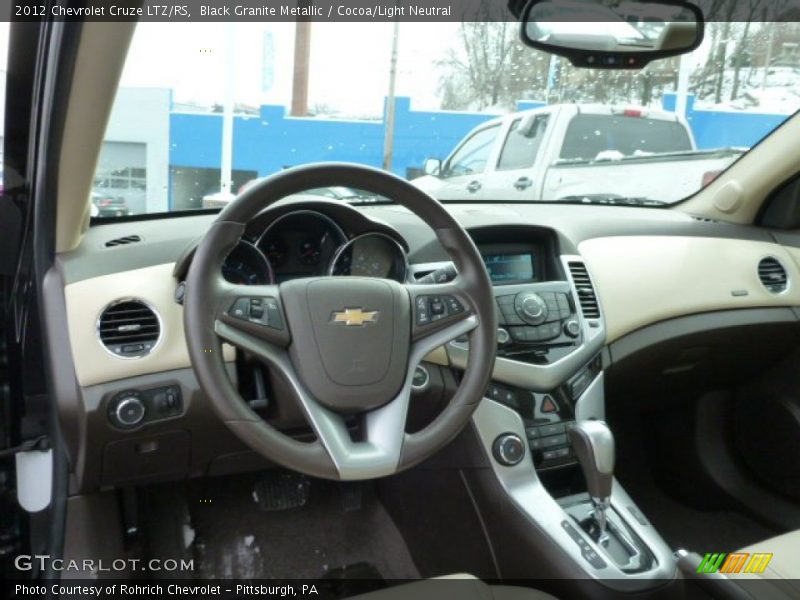 Dashboard of 2012 Cruze LTZ/RS