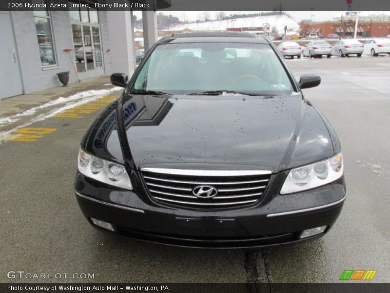 Ebony Black / Black 2006 Hyundai Azera Limited