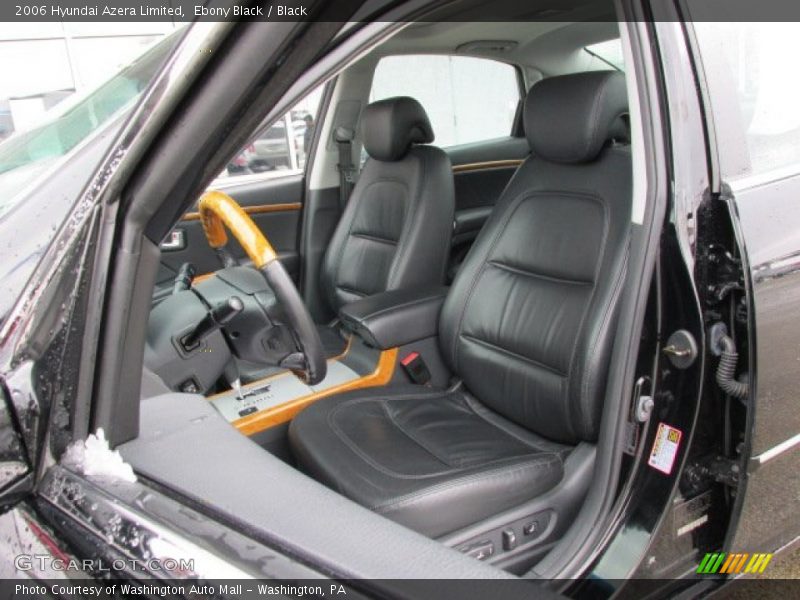 Ebony Black / Black 2006 Hyundai Azera Limited