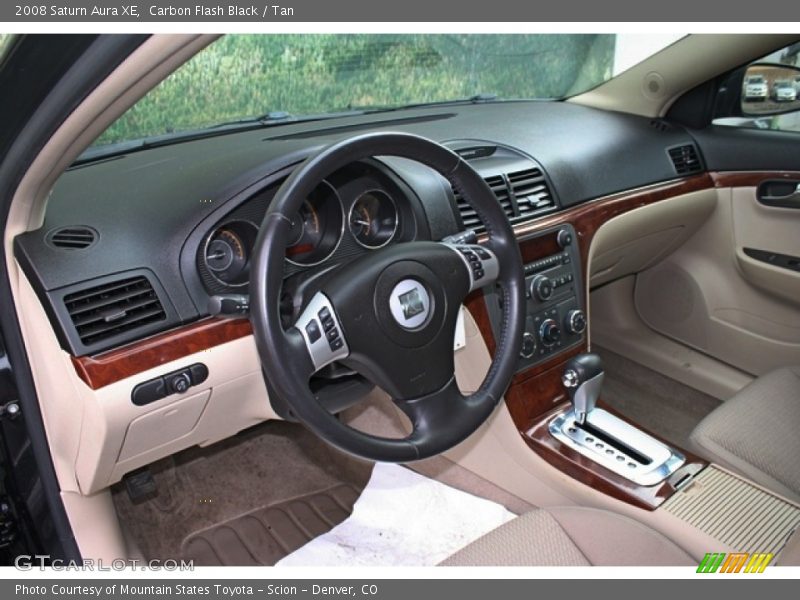 Tan Interior - 2008 Aura XE 