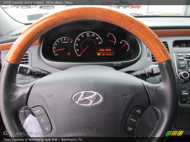 Ebony Black / Black 2006 Hyundai Azera Limited