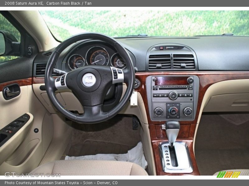 Dashboard of 2008 Aura XE
