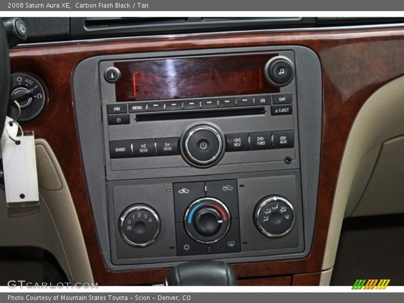 Controls of 2008 Aura XE