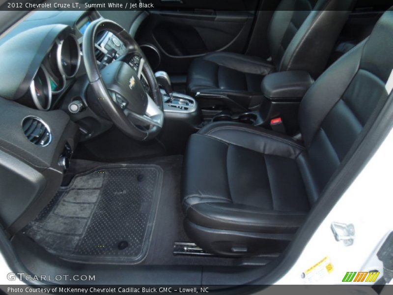 Summit White / Jet Black 2012 Chevrolet Cruze LT