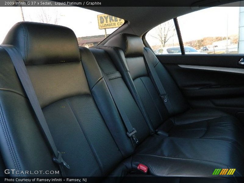 Liquid Platinum / Graphite 2009 Infiniti G 37 x Sedan