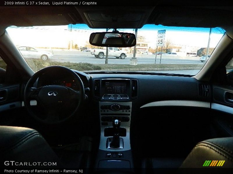 Liquid Platinum / Graphite 2009 Infiniti G 37 x Sedan