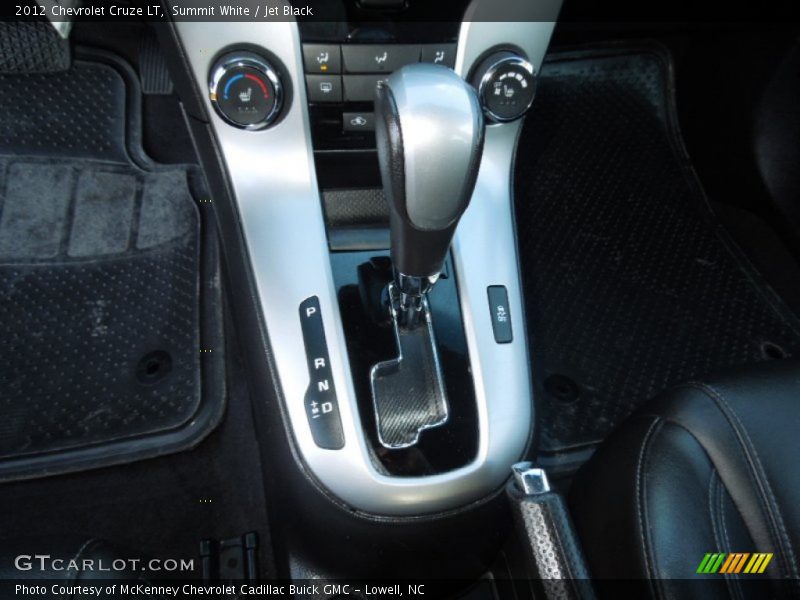 Summit White / Jet Black 2012 Chevrolet Cruze LT
