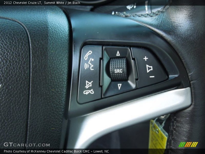 Summit White / Jet Black 2012 Chevrolet Cruze LT