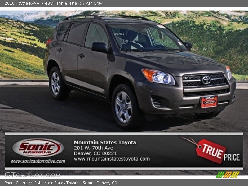 Pyrite Metallic / Ash Gray 2010 Toyota RAV4 I4 4WD