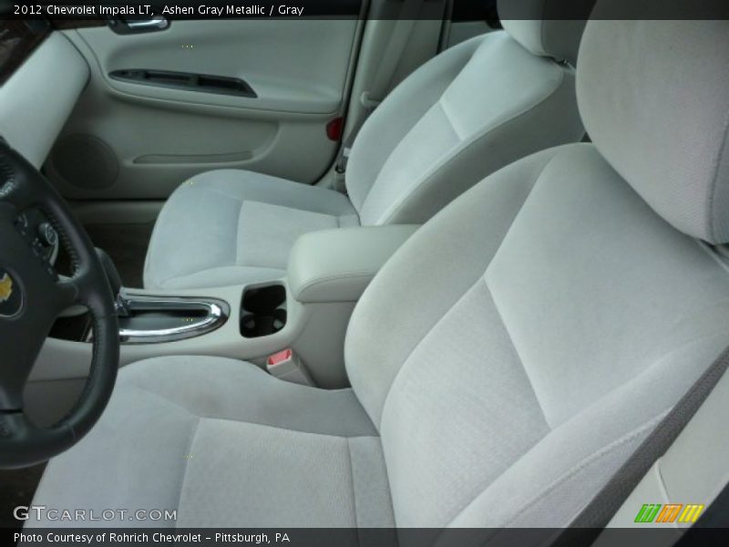 Ashen Gray Metallic / Gray 2012 Chevrolet Impala LT
