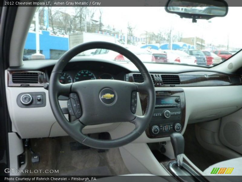 Ashen Gray Metallic / Gray 2012 Chevrolet Impala LT