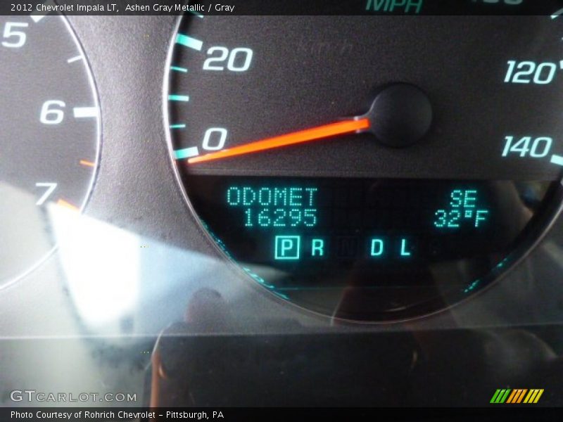 Ashen Gray Metallic / Gray 2012 Chevrolet Impala LT
