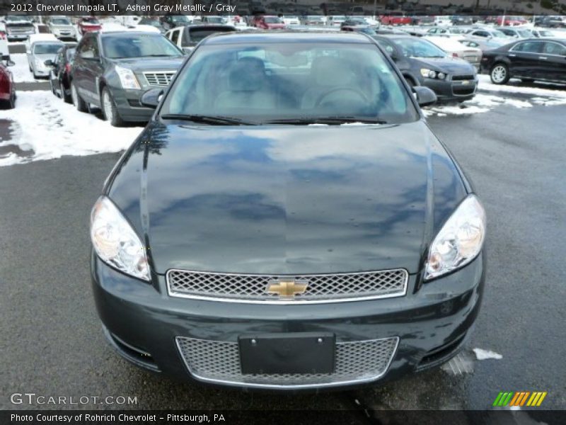 Ashen Gray Metallic / Gray 2012 Chevrolet Impala LT