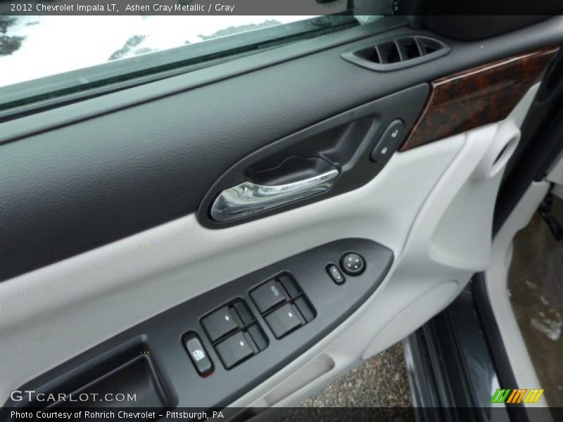 Ashen Gray Metallic / Gray 2012 Chevrolet Impala LT