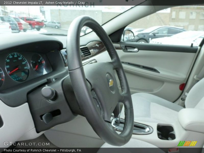 Ashen Gray Metallic / Gray 2012 Chevrolet Impala LT
