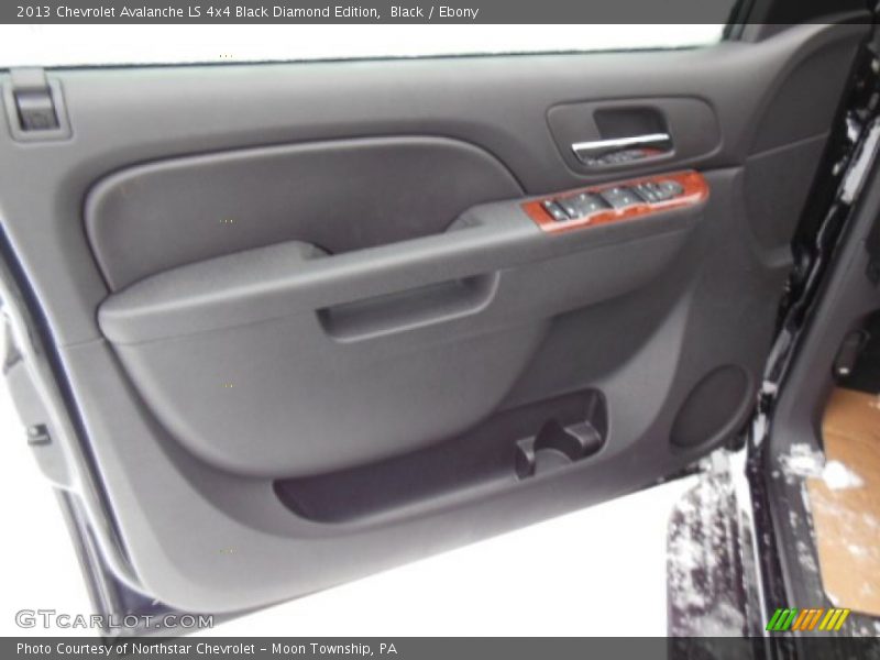 Black / Ebony 2013 Chevrolet Avalanche LS 4x4 Black Diamond Edition