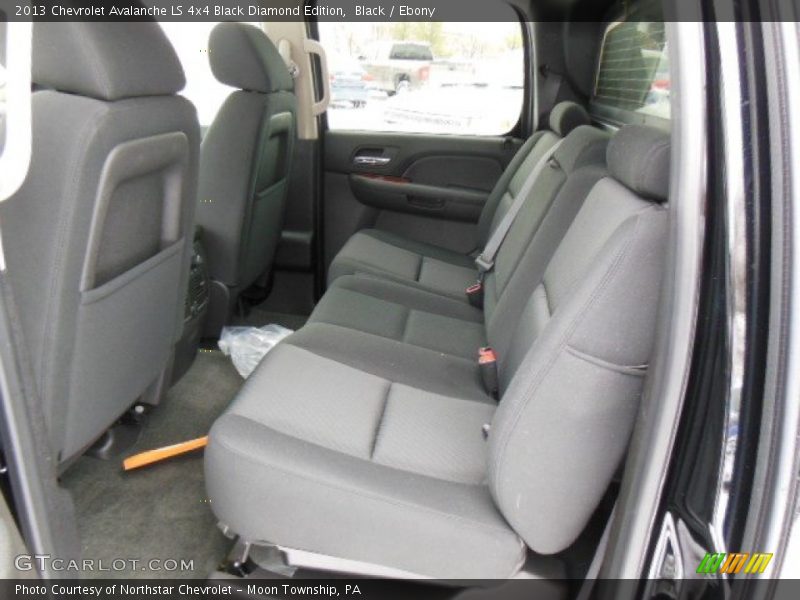 Black / Ebony 2013 Chevrolet Avalanche LS 4x4 Black Diamond Edition