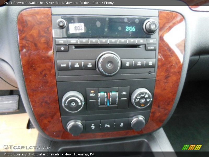 Black / Ebony 2013 Chevrolet Avalanche LS 4x4 Black Diamond Edition