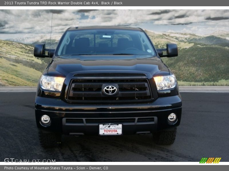 Black / Black 2013 Toyota Tundra TRD Rock Warrior Double Cab 4x4