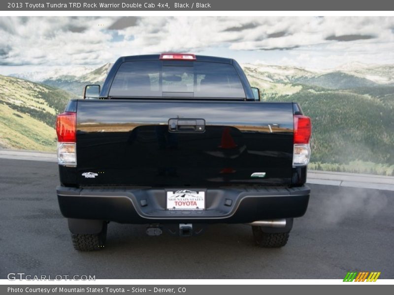 Black / Black 2013 Toyota Tundra TRD Rock Warrior Double Cab 4x4