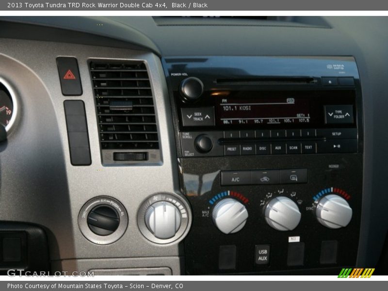 Controls of 2013 Tundra TRD Rock Warrior Double Cab 4x4