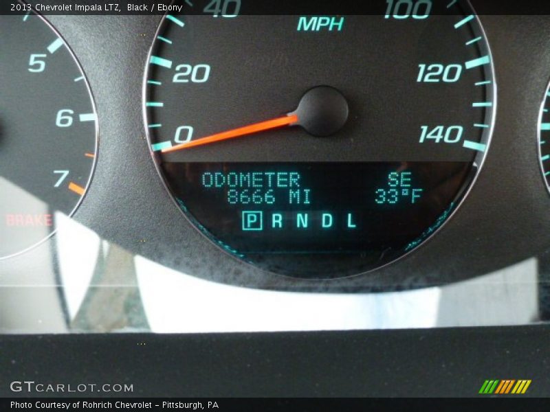 Black / Ebony 2013 Chevrolet Impala LTZ