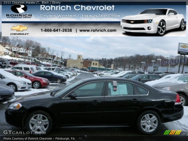 Black / Ebony 2013 Chevrolet Impala LT