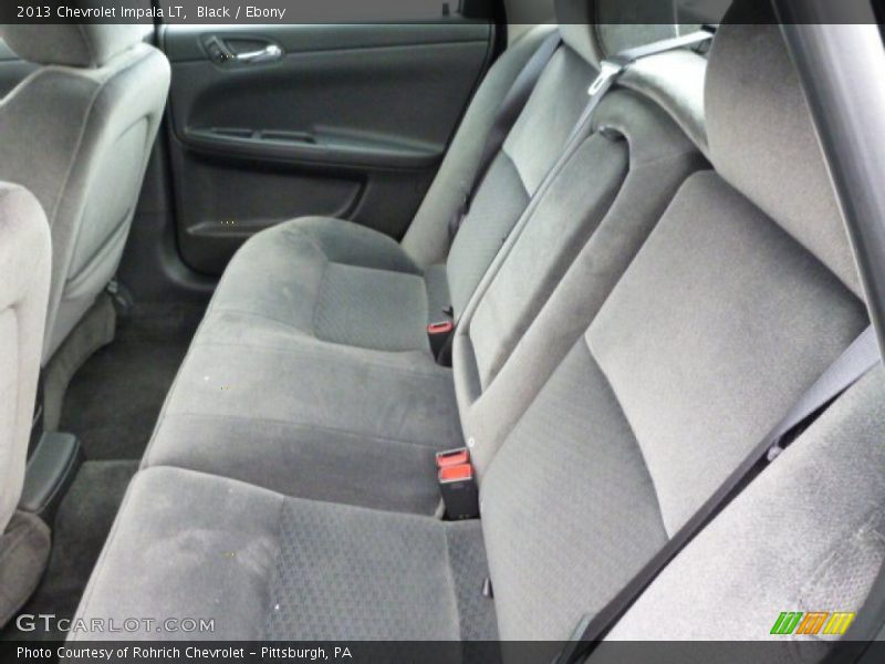Rear Seat of 2013 Impala LT