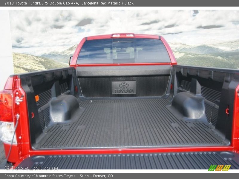 Barcelona Red Metallic / Black 2013 Toyota Tundra SR5 Double Cab 4x4