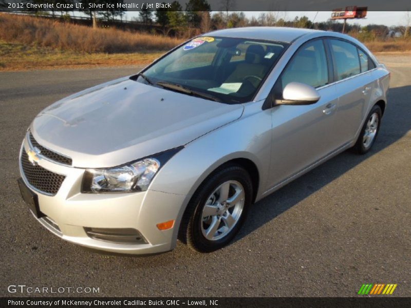 Silver Ice Metallic / Jet Black 2012 Chevrolet Cruze LT