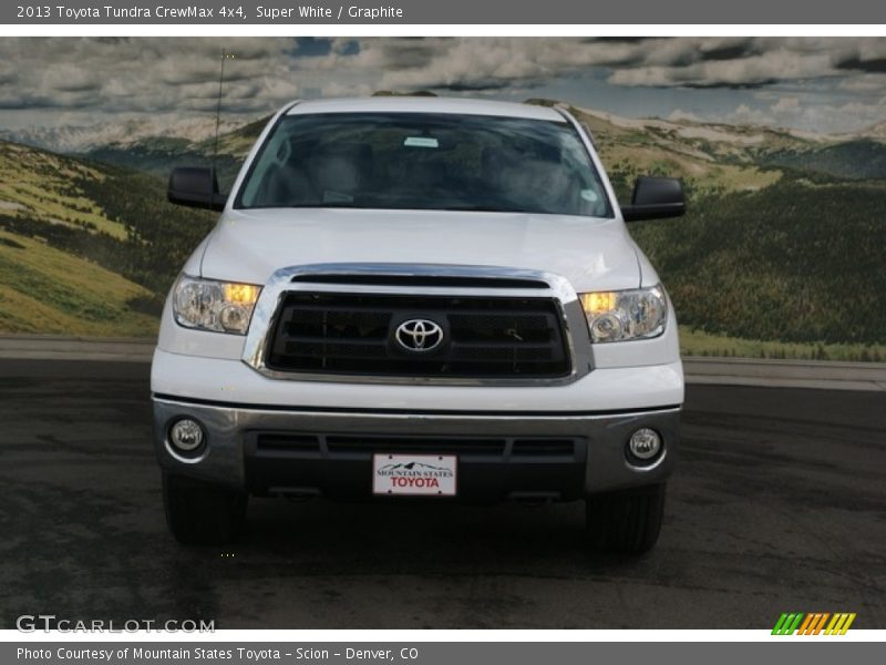 Super White / Graphite 2013 Toyota Tundra CrewMax 4x4