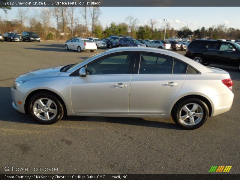 Silver Ice Metallic / Jet Black 2012 Chevrolet Cruze LT