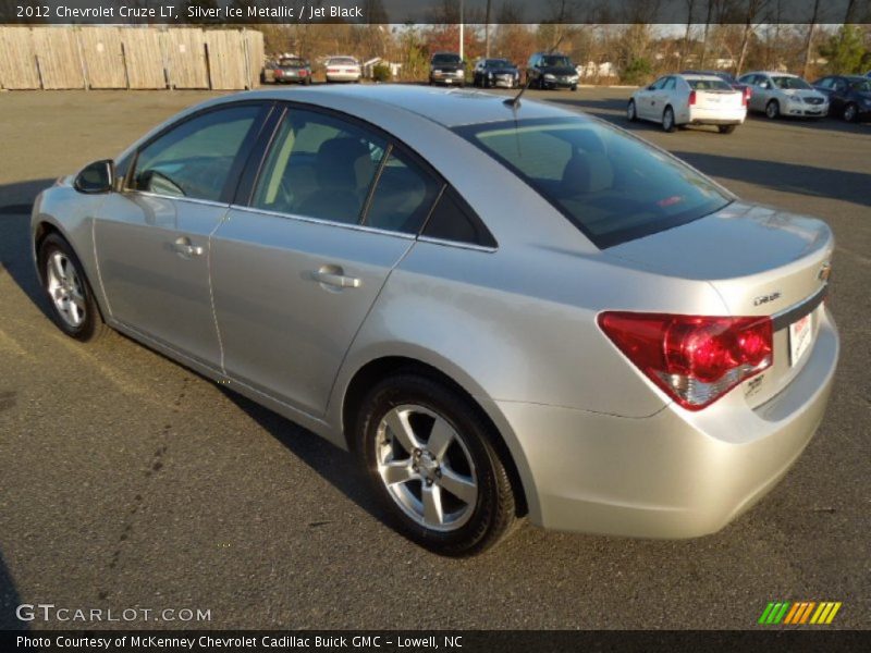 Silver Ice Metallic / Jet Black 2012 Chevrolet Cruze LT