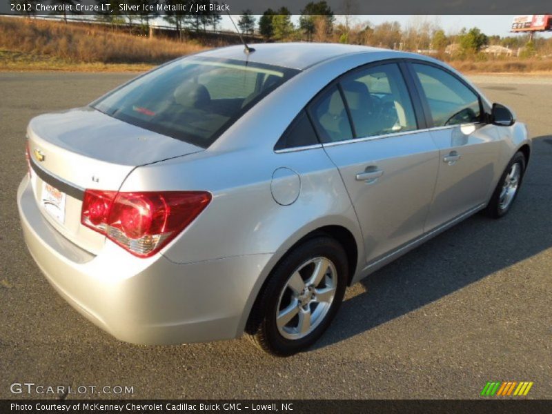 Silver Ice Metallic / Jet Black 2012 Chevrolet Cruze LT